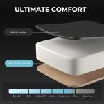 GTPLAYER Adjustable Gaming Chair with Footrest & Support