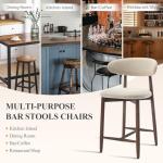 Mid Century Modern Bar Stools Set of 4
