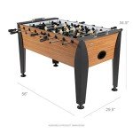 Atomic Pro Force 56" Heavy-Duty Foosball Table
