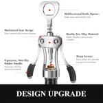 Heavy-Duty Zinc Alloy Wine and Beer Opener