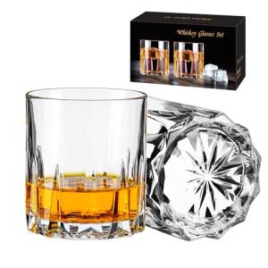 Ocean Ice Whiskey Glasses Set of 2