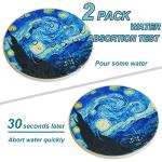 Van Gogh Art Ceramic Coasters – Unique Drink Set