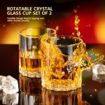 Ocean Ice Whiskey Glasses Set of 2