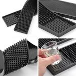 Noverlife Non-Slip Rubber Bar Mats - 2 Pack