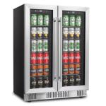 Erivess 24-Inch Dual Zone Beverage Cooler