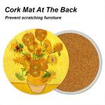 Van Gogh Art Ceramic Coasters – Unique Drink Set