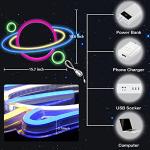 Saturn Neon Sign - Cool Gaming Room Decor