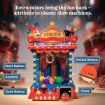 Retro Circus Claw Machine Building Kit for Fun