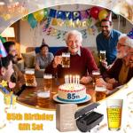 Vintage 1941 Beer Glass Set - 85th Birthday Gift