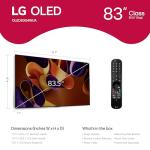 LG 83-Inch 4K OLED Smart TV with Alexa
