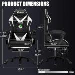 Czlolo Racing Style Gaming Chair with Footrest