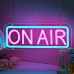 SYLHOME Neon On Air Sign for Game Room