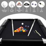 7-Foot Portable Pool Table with All Accessories