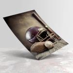 Vintage Baseball Wall Art for Man Cave Decor