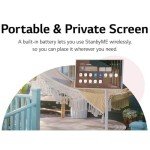 LG 27-Inch Portable Touch-Screen Monitor - Beige