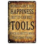 Funny Tools Sign for Man Cave Garage Decor
