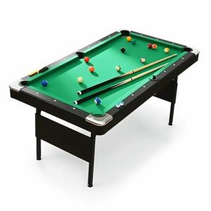 6-Ft Folding Pool Table with Accessories Bundle