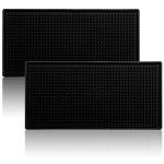 Tebery Non-Slip Rubber Bar Mats - 2 Pack