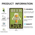 Funny Vintage Metal Signs for Man Cave Decor