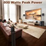 Wireless Surround Sound System with Subwoofer