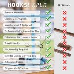 Portable Ring Toss & Shot Ladder Game