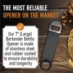 Professional-Grade Beer Bottle Openers - 3 Pack