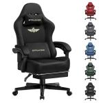 Big & Tall Gaming Chair with Footrest and Support
