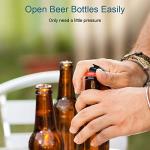 Colorful 6-Pack Keychain Bottle Openers for Beer Lovers