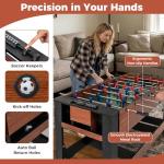 Goplus 2-in-1 Foosball & Pool Combo Table