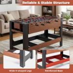 Goplus 2-in-1 Foosball & Pool Combo Table