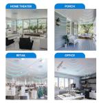 Acoustic Audio 8” In-Ceiling Home Theater Speakers