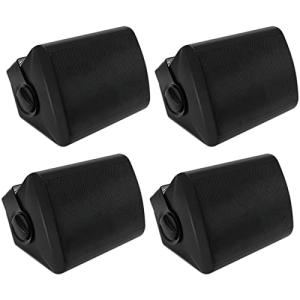 Herdio 5.25" Waterproof Outdoor Wall Speakers