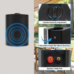 Herdio 5.25" Waterproof Outdoor Wall Speakers