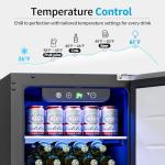 15-Inch Undercounter Beverage Fridge for Cans