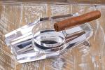 Prestige Import Group Gorgeous Crystal Cigar Ashtray