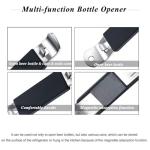 3 Pieces Magnetic Bottle Openers Can Opener Classic Beer Opener Stainless Steel Small Bottle Opener Can Tapper with Magnet for Camping and Traveling HANCELANT