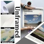 (Unframed 11"x17") LambeauField Canvas Print – Green Bay Home Field Wall Art for Packers Fans, Sports poster for Game Room or Man Cave Decor