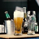 Hexagon Beer Glass Set of 2 - 16oz