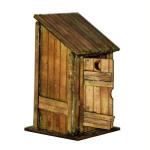 Mini Rustic Wood Outhouse - DND - Dice Jail - Personalized