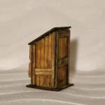 Mini Rustic Wood Outhouse - DND - Dice Jail - Personalized