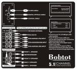 1000W Surround System 5 Wired Satellite Audio Speakers 8 inch Subwoofer 5.1/2.1 Channel Home Theater Deep Bass Support ARC Optical Bluetooth Karaoke Input