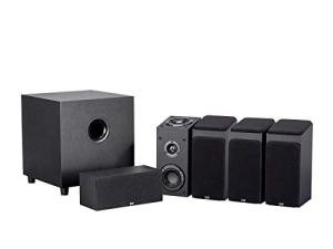 Monoprice Premium 5.1.4-Ch. Immersive Home Theater System - with 8 Inch 200 Watt Subwoofer, Dolby Atmos Compatible, Black