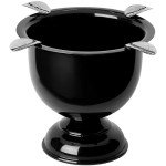 Stinky Cigar Tall Ashtray with 4 Stirrups