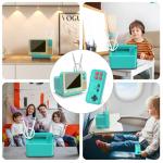 Mini TV Retro Handheld Game Console -42 JALECO Licensed Classic Games, Portable Gaming Toy with TF Card to Expand 80s 90s Games, Support Two Players & Game Save, Ideal Gift for Boys Girls