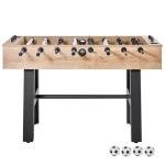 VEVOR Foosball Table, 55-inch Standard Size Table, Indoor Full-Size Foosball Tables with 4 Balls and 26 Players, Includes Durable Soccer Set, Score Keeper & Cup Holders, for Home, Family, Game Room