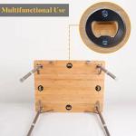 Bottle Opener Insert - 20 Sets Stainless Steel Inserts Kit with Screws Screwdriver for DIY Resin Mould Kit Hardware Parts Supply(Silver)