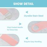 KTOJOY 3 Pack Heavy Duty Stainless Steel Flat Bottle Opener, Solid and Beer Openers, 7 inches