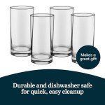 Durable Lead-Free Tumbler Glass Set for Drinks