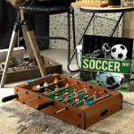 Rasonus Soccer Gifts for Boys 8-12 Men Soccer Poster Wall Decor for Girls Room, Vintage Sports Decor Teen Boys Birthday Christmas Wall Art for Bedroom Man Cave