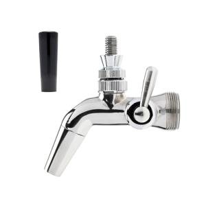 Forward Sealing Beer Faucet Flow Control Stainless Steel Craft Beer Tap for Homebrew Beer